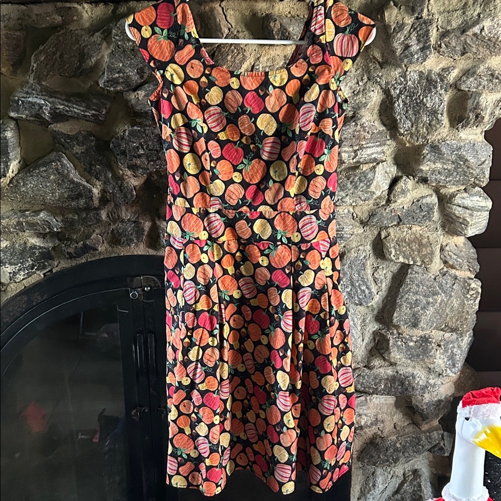 Retrolicious pumpkin 🎃 and Gourd Women's Dress